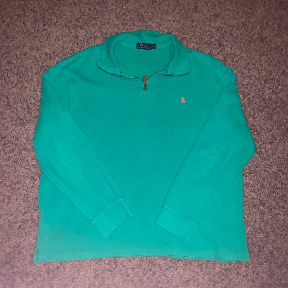 XL Ralph Lauren quarter zip sweater - Picture 1 of 5